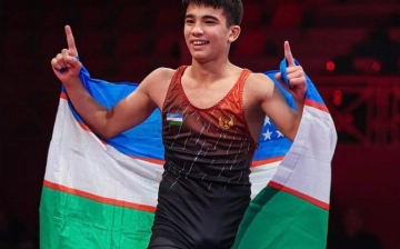 Узбекский борец Улугбек Рашидов стал двухкратным чемпионом Азии